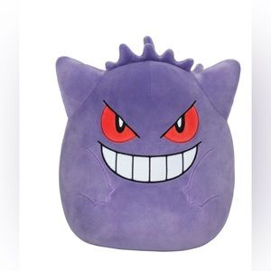 Pokemon Gengar Squishmallow Plush 10 inch Rare Kellytoy